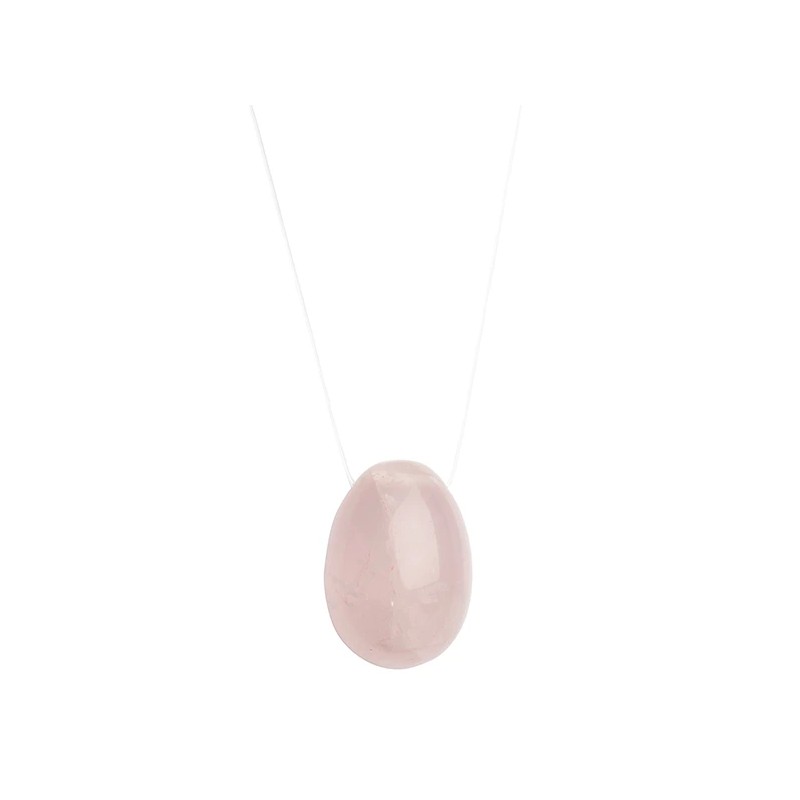 Kulki gejszy - La Gemmes Yoni Egg Set Rose Quartz